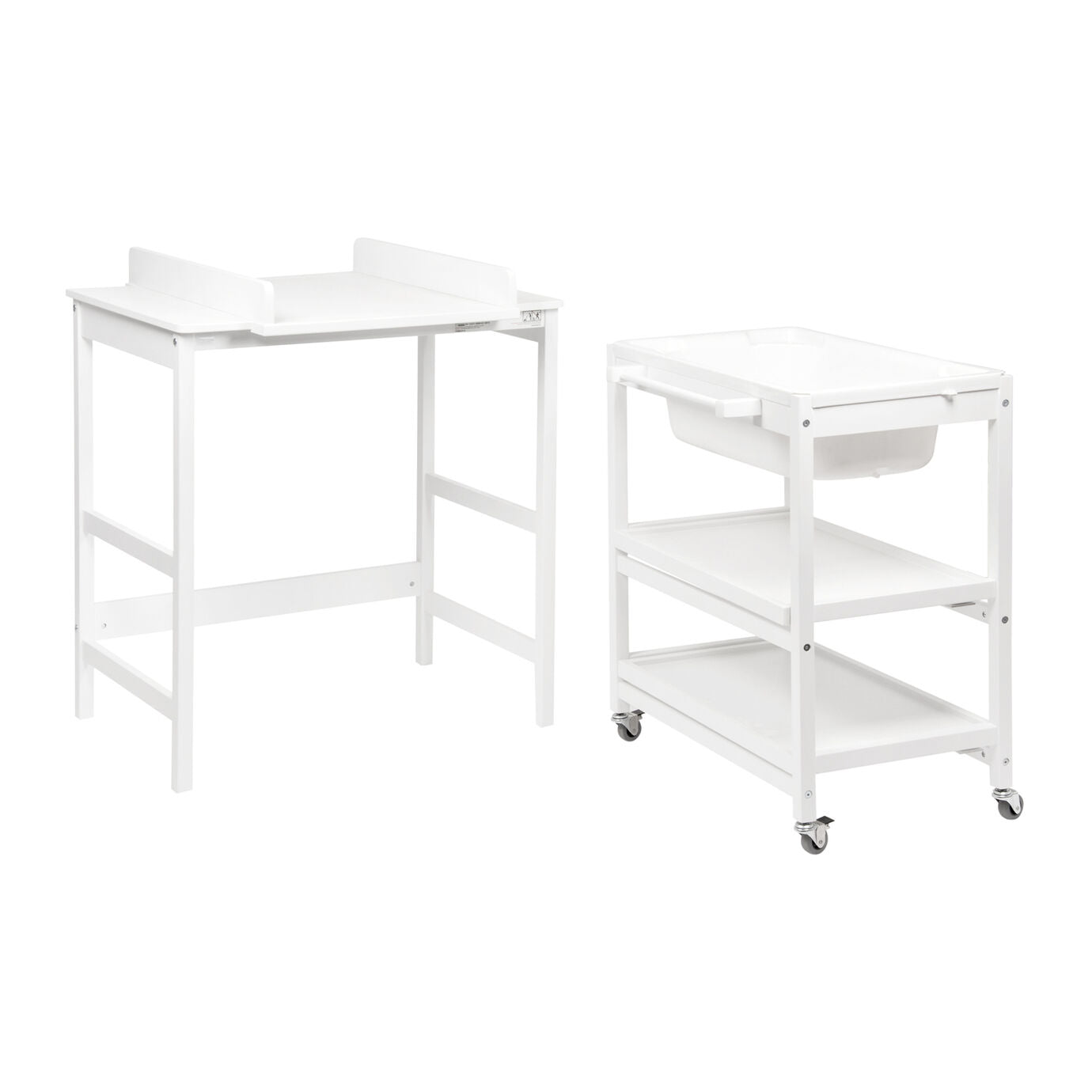 Quax Quax Changing Table With Tub Smart - White  - Hola BB