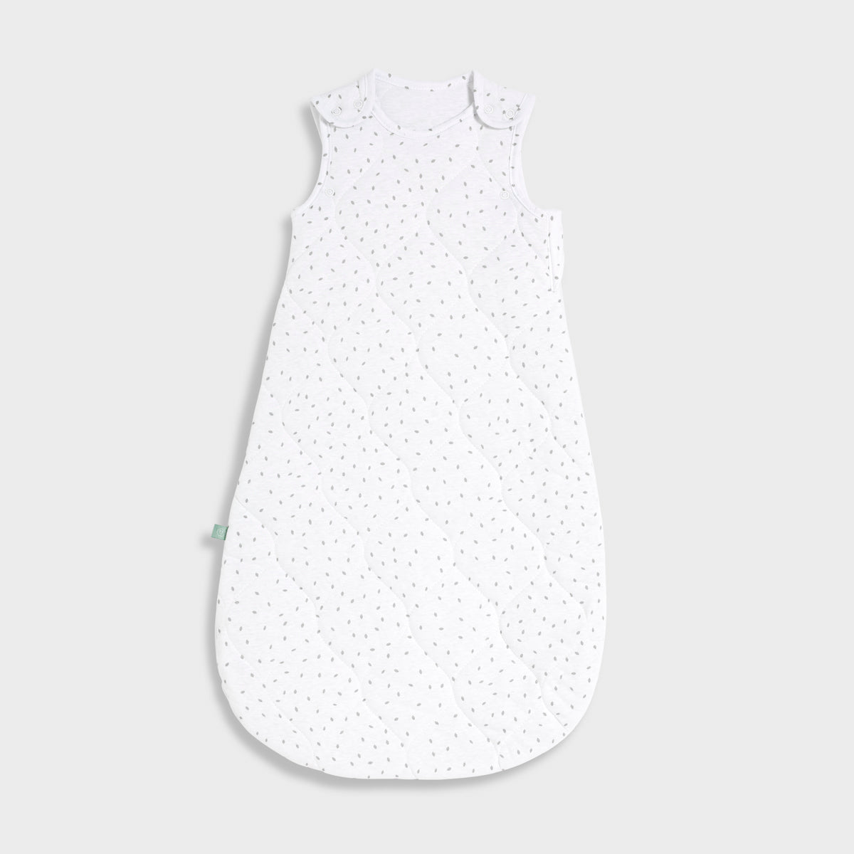 The Little Green Sheep Organic baby sleeping bag - 2.5 tog 2.5 Tog 0-6 months / White Rice - Hola BB