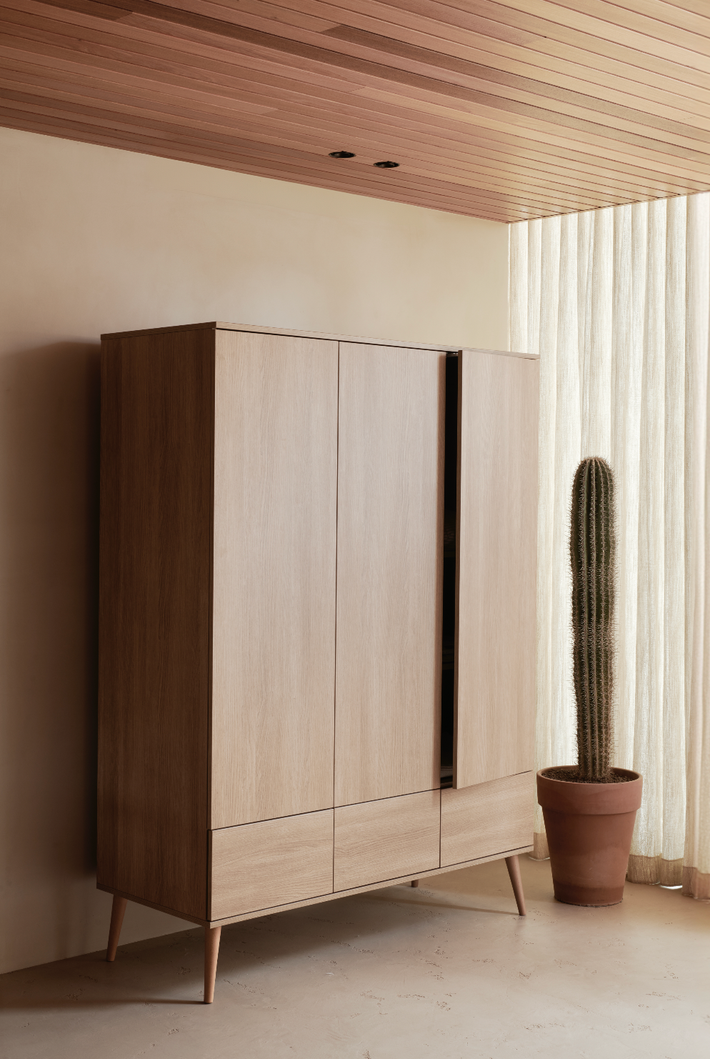 Flow Guardaroba XL - Frassino Miele