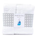 PALAIS DE L’EAU Organic Cotton Baby Towel White - Hola BB