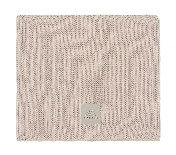 Coperta in cotone lavorata a maglia per neonati