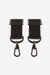 Tiba + Marl Stroller clips Black - Hola BB