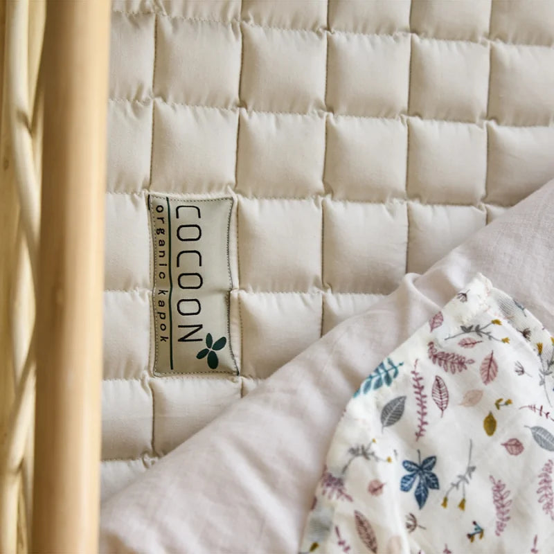 Cocoon Organic kapok Mattress Pad - Stokke Sleepi Mini V2 - Hola BB