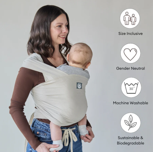 Otulacz niemowlęcy z organicznej bawełny - sztruksowy