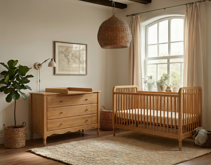 Commode Heritage Vintage + Plan à Langer Optionnel