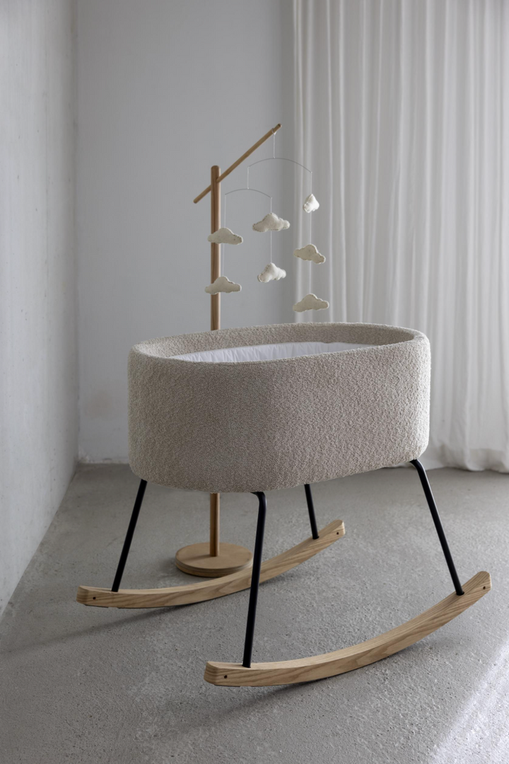 Support élégant en bois pour mobile