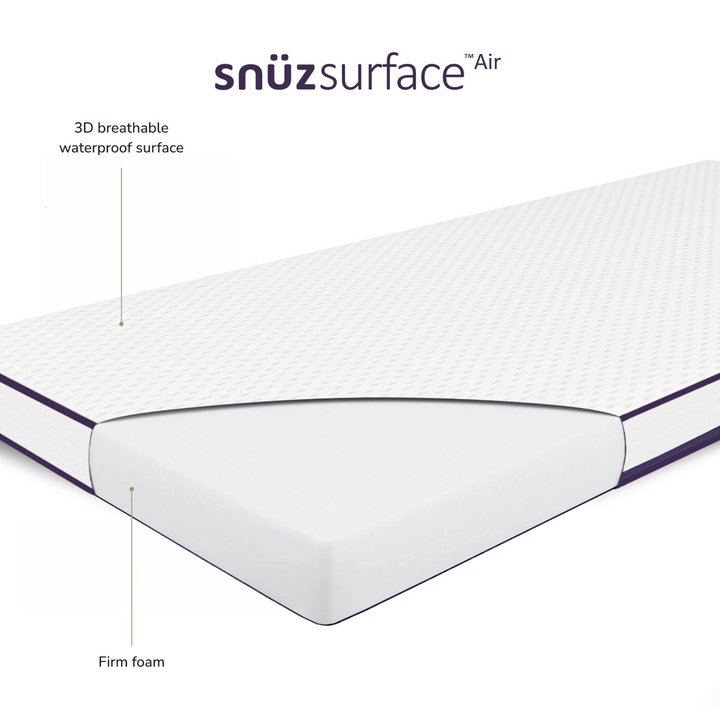 SnüzSurface Adaptable Cot Bed Mattress 70x140cm