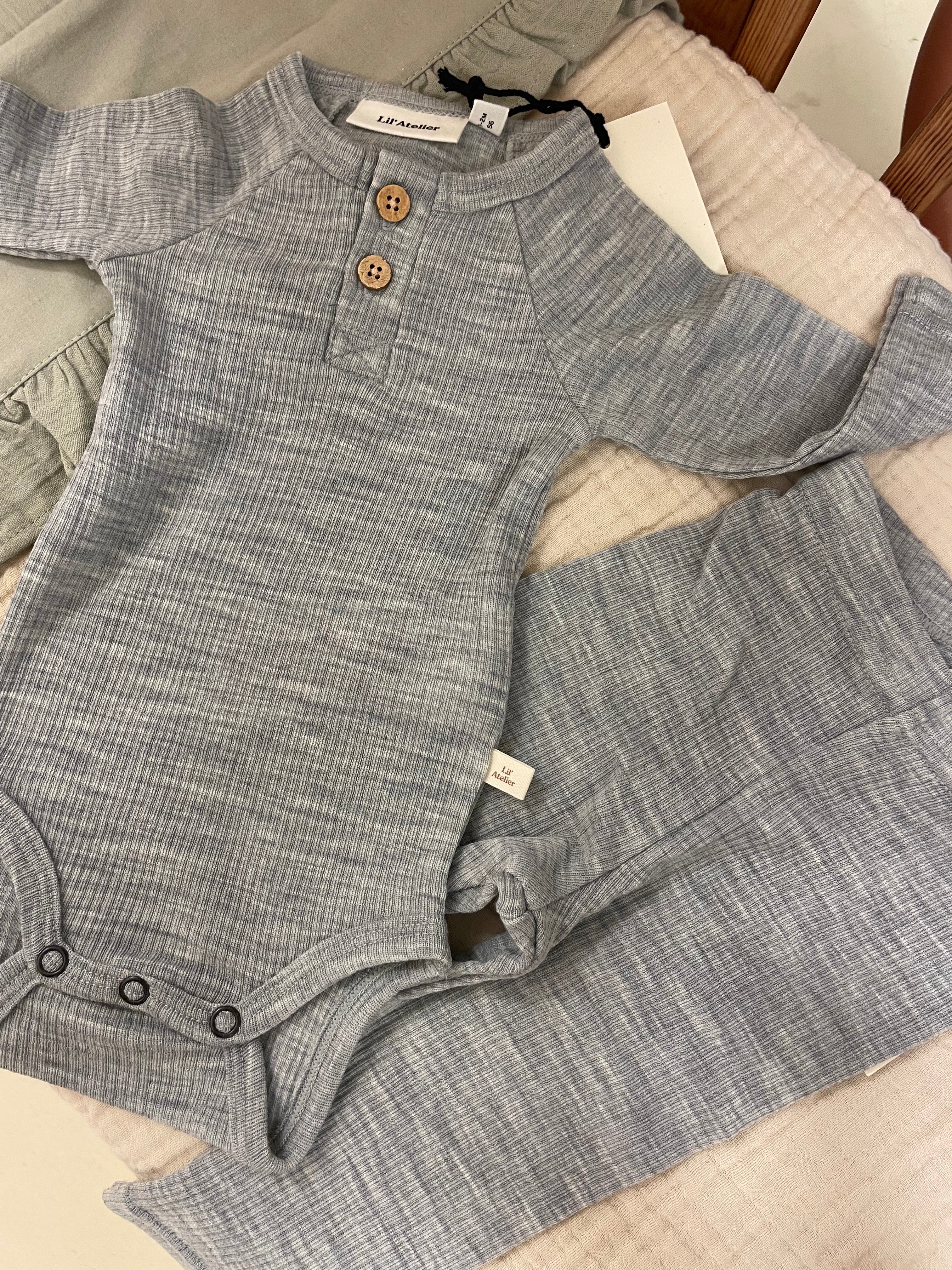 Fabel Wool Body - Grey Melange