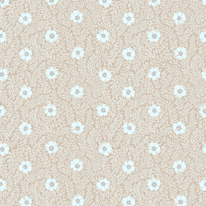 Summer Gray Kicki Wallpaper Apricot - Hola BB