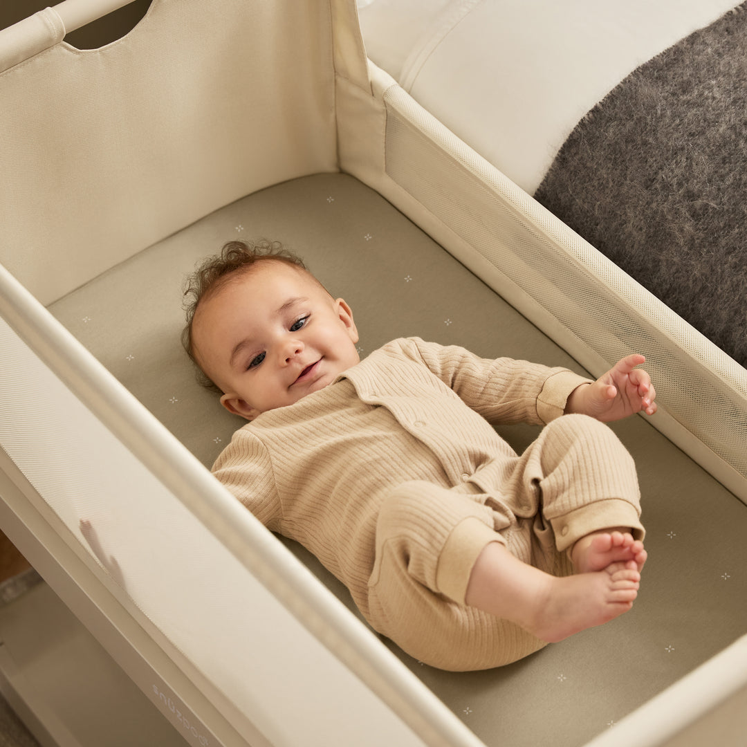 2 pack fitted sheets - Snuzpod & Crib