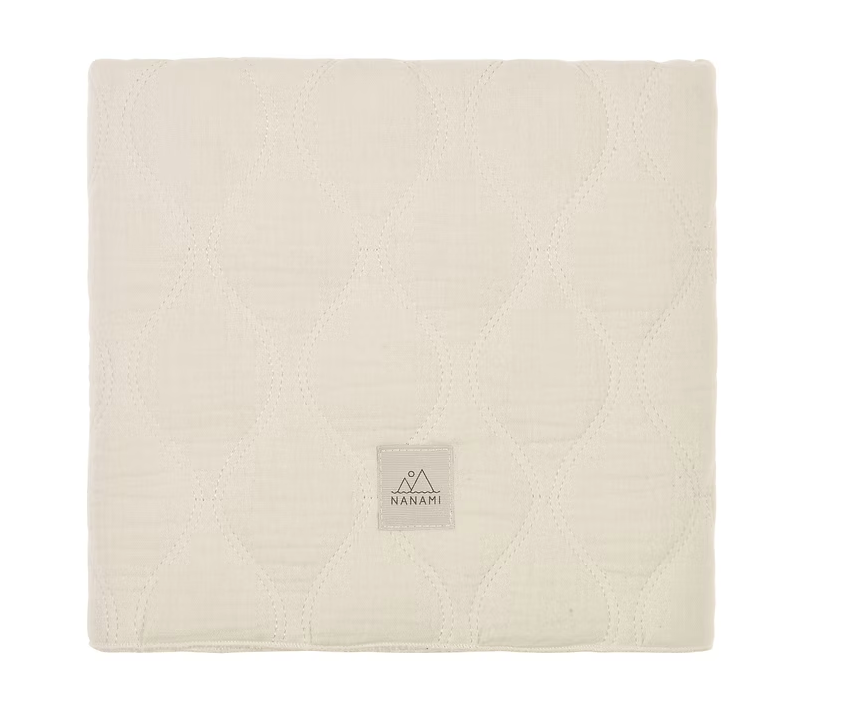 Trapunta per bebè - onda in cotone