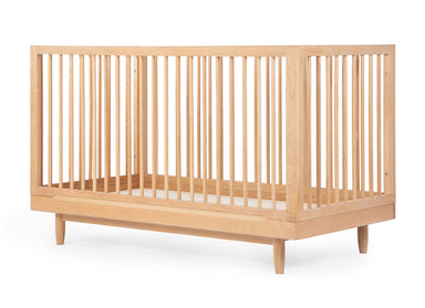 Nobodinoz Ex display Solid oak convertible crib • Pure  - Hola BB