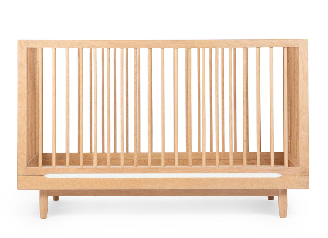 Nobodinoz Solid oak convertible crib • Pure  - Hola BB