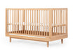 Nobodinoz Ex display Solid oak convertible crib • Pure  - Hola BB