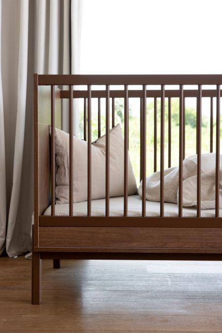 Ashi Babybett - 120 x 60 cm - Kastanie