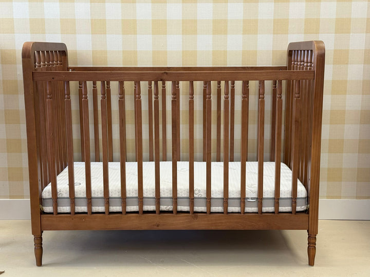Lit à barreaux Heritage Vintage + barrière junior - Noyer