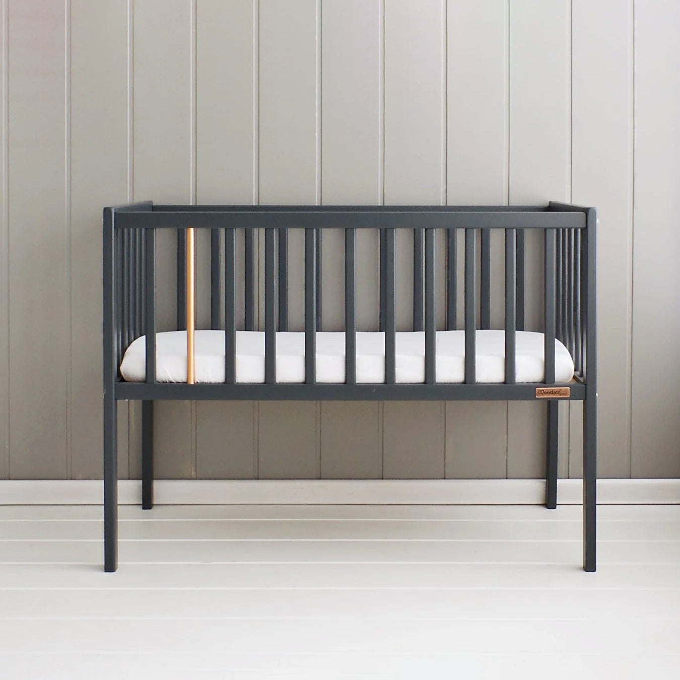 Woodies Stardust Crib - Anthracite  - Hola BB