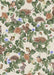 Summer Gray Forest Lullaby Wallpaper Forest Lullaby Linen - Hola BB